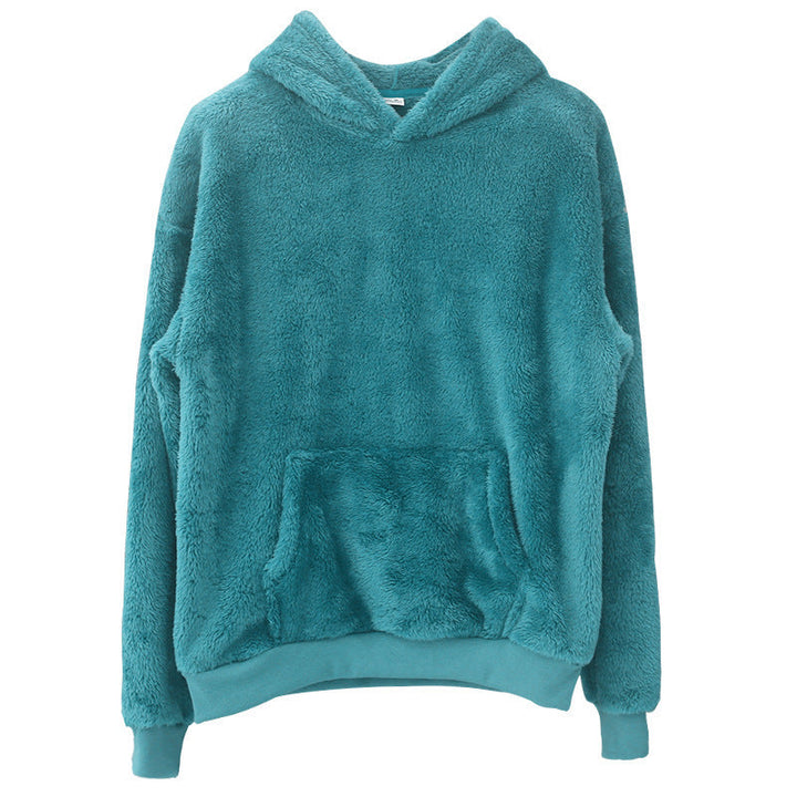 Men's Soft Relaxed Pullover Hoodie - Double Velvet for Winter-The Yellow Prime