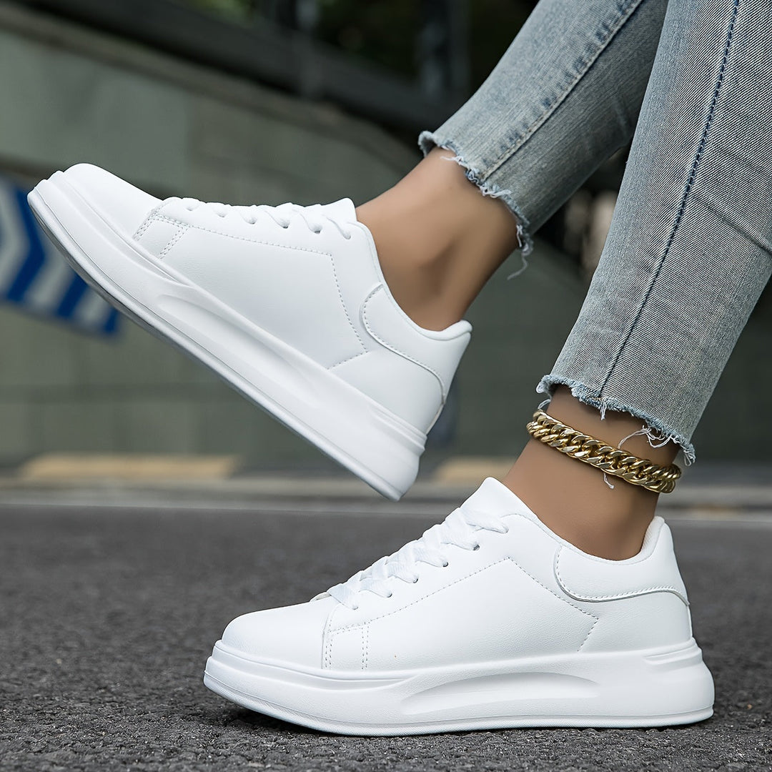 Aubrey | Women's Textile Sneakers, Clean Design, Comfortable Fit-The Yellow Prime