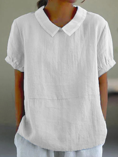 Women's Vintage Collar Blouse-The Yellow Prime