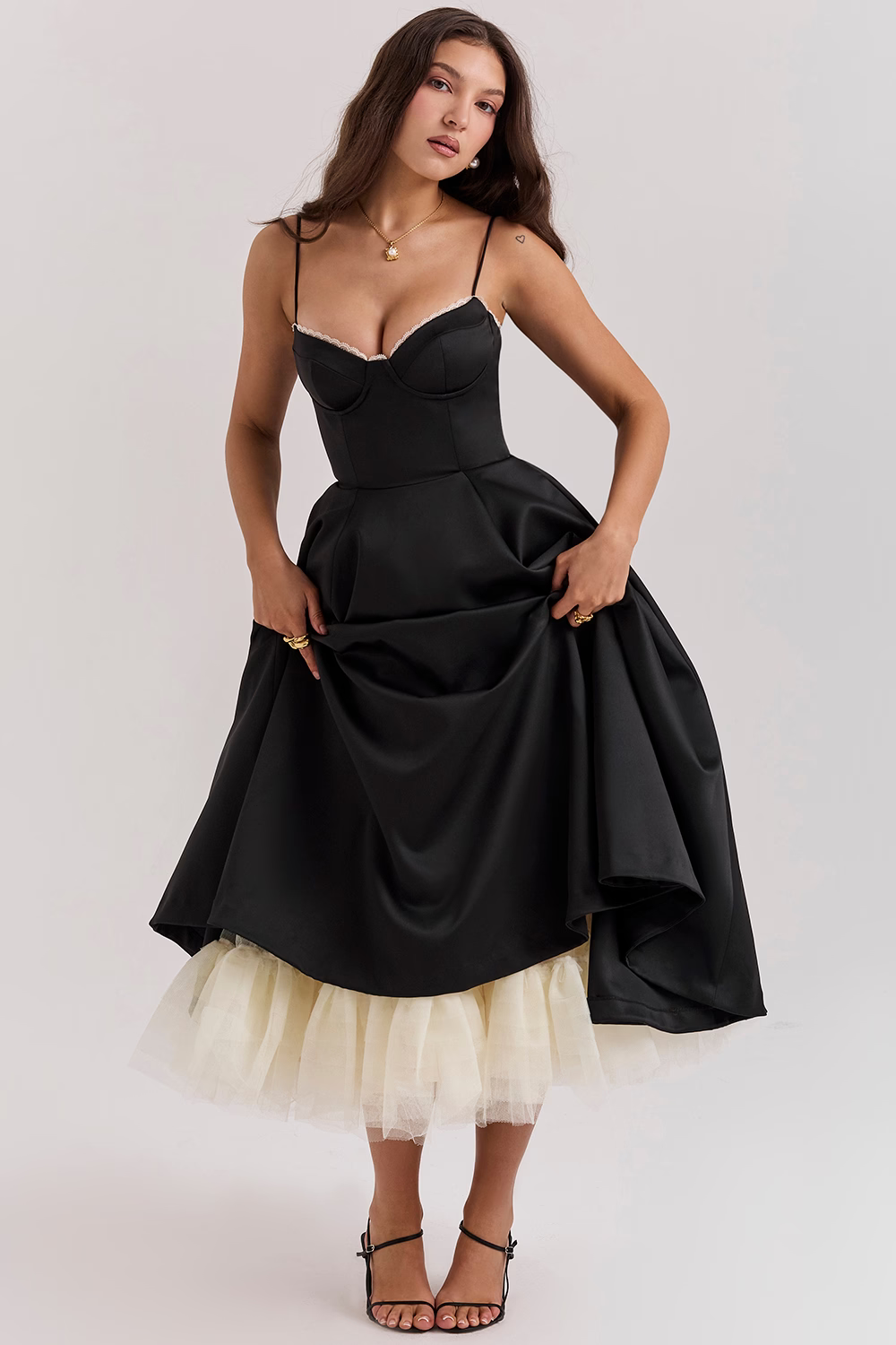 Women's Elegant Slimming Dress for a Flattering Fit-The Yellow Prime