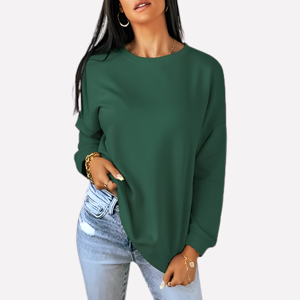 Women's Casual Crew Neck Sweatshirt