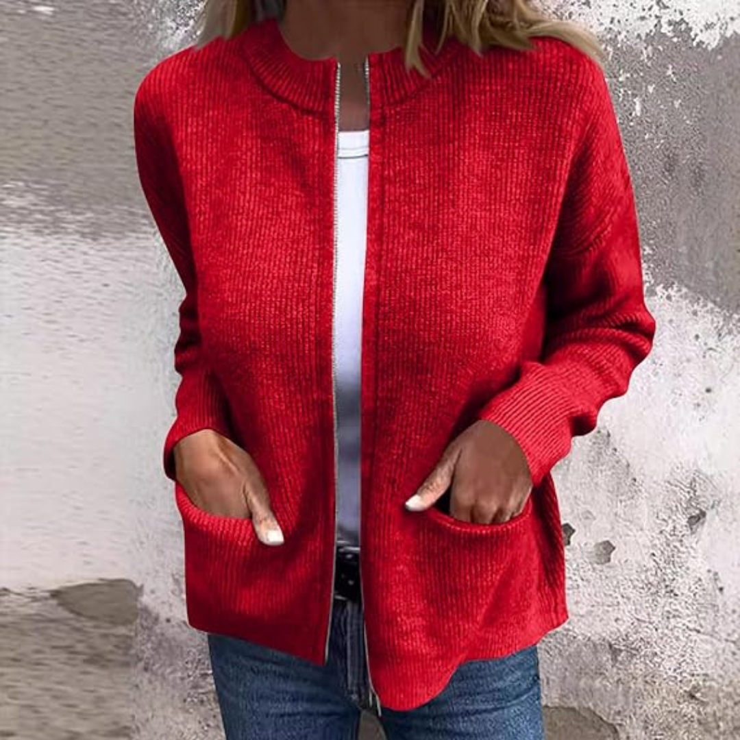 Jenise | Women's Elegant Cozy Cardigan-The Yellow Prime