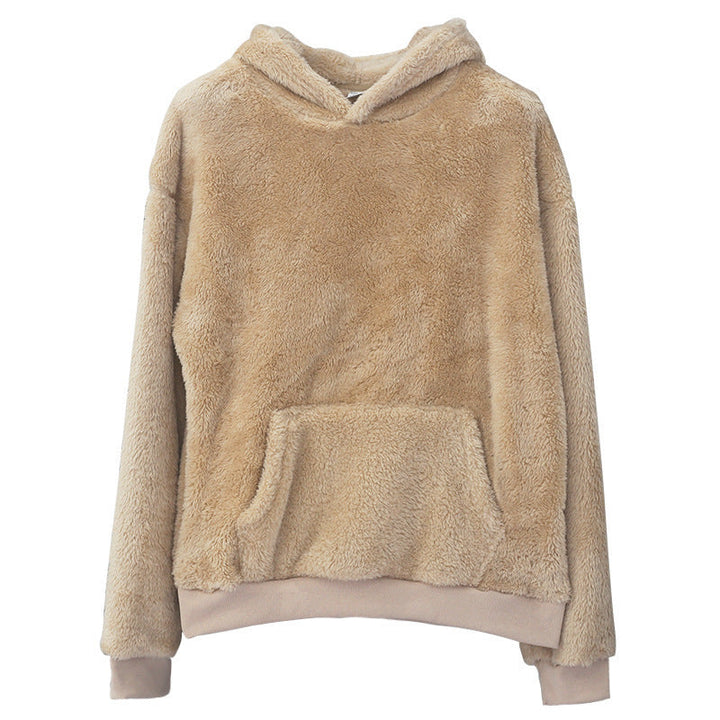 Men's Soft Relaxed Pullover Hoodie - Double Velvet for Winter-The Yellow Prime