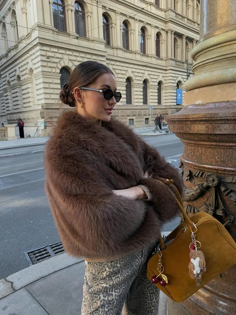 Jules | Women's Deluxe Fur Jacket-The Yellow Prime