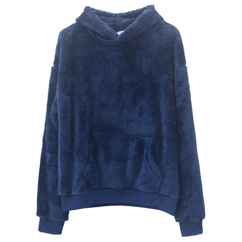 Men's Soft Relaxed Pullover Hoodie - Double Velvet for Winter-The Yellow Prime