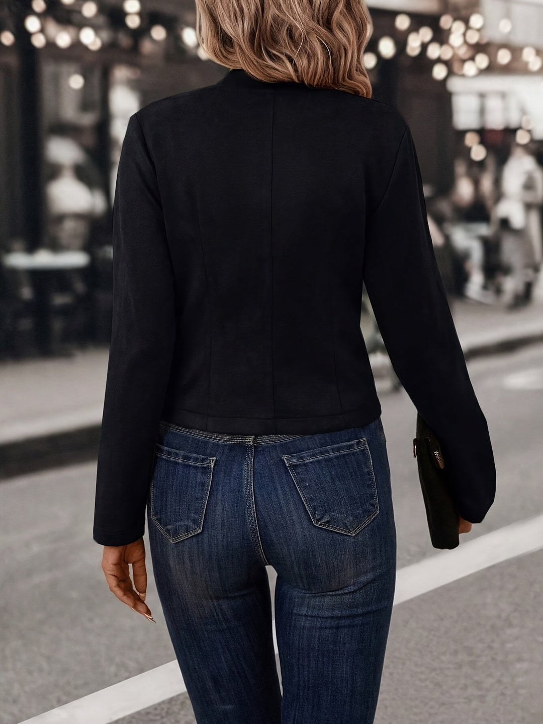Doris | Women's Stylish Double-Sided Open Front Jacket
