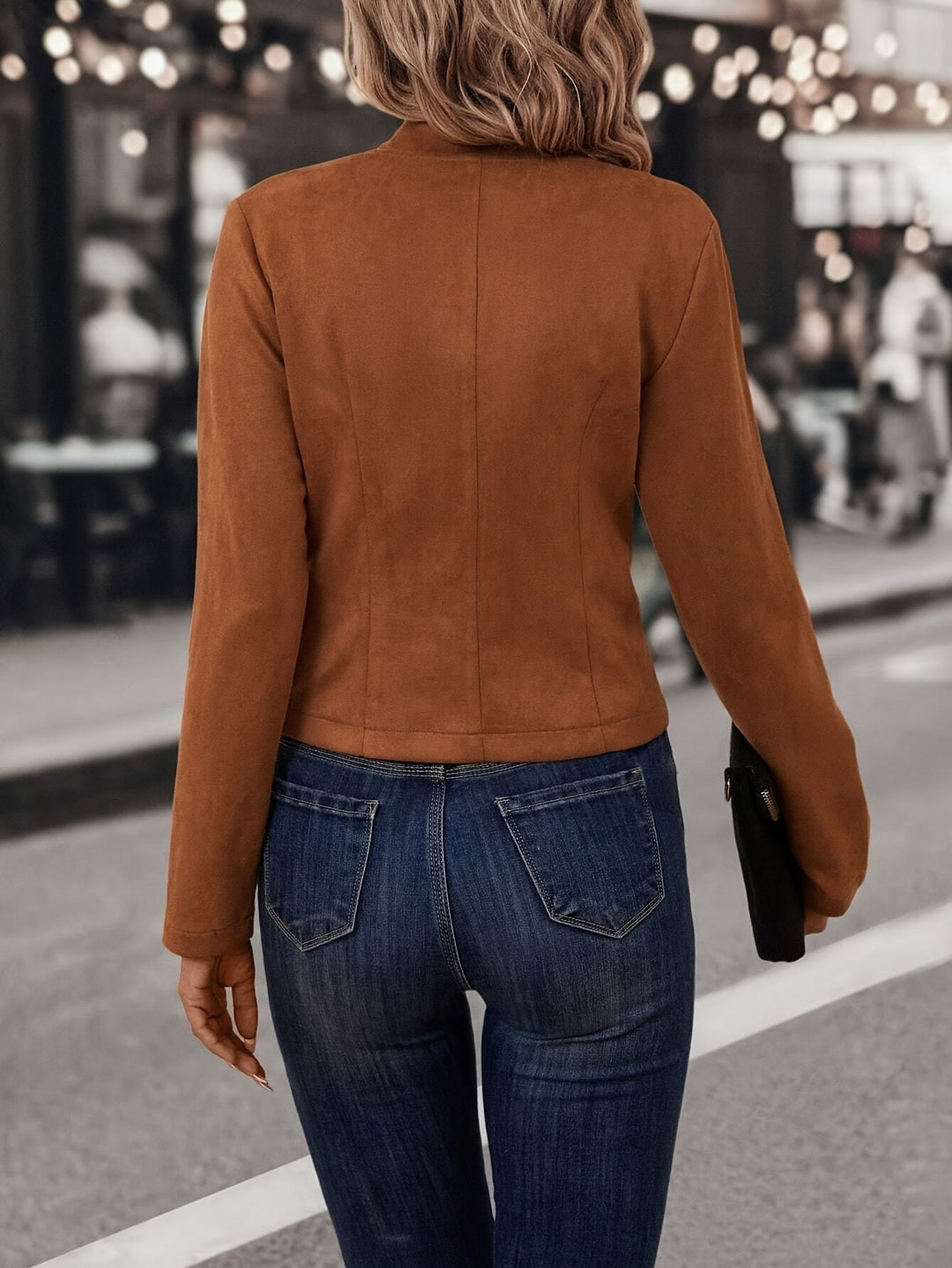 Doris | Women's Stylish Double-Sided Open Front Jacket