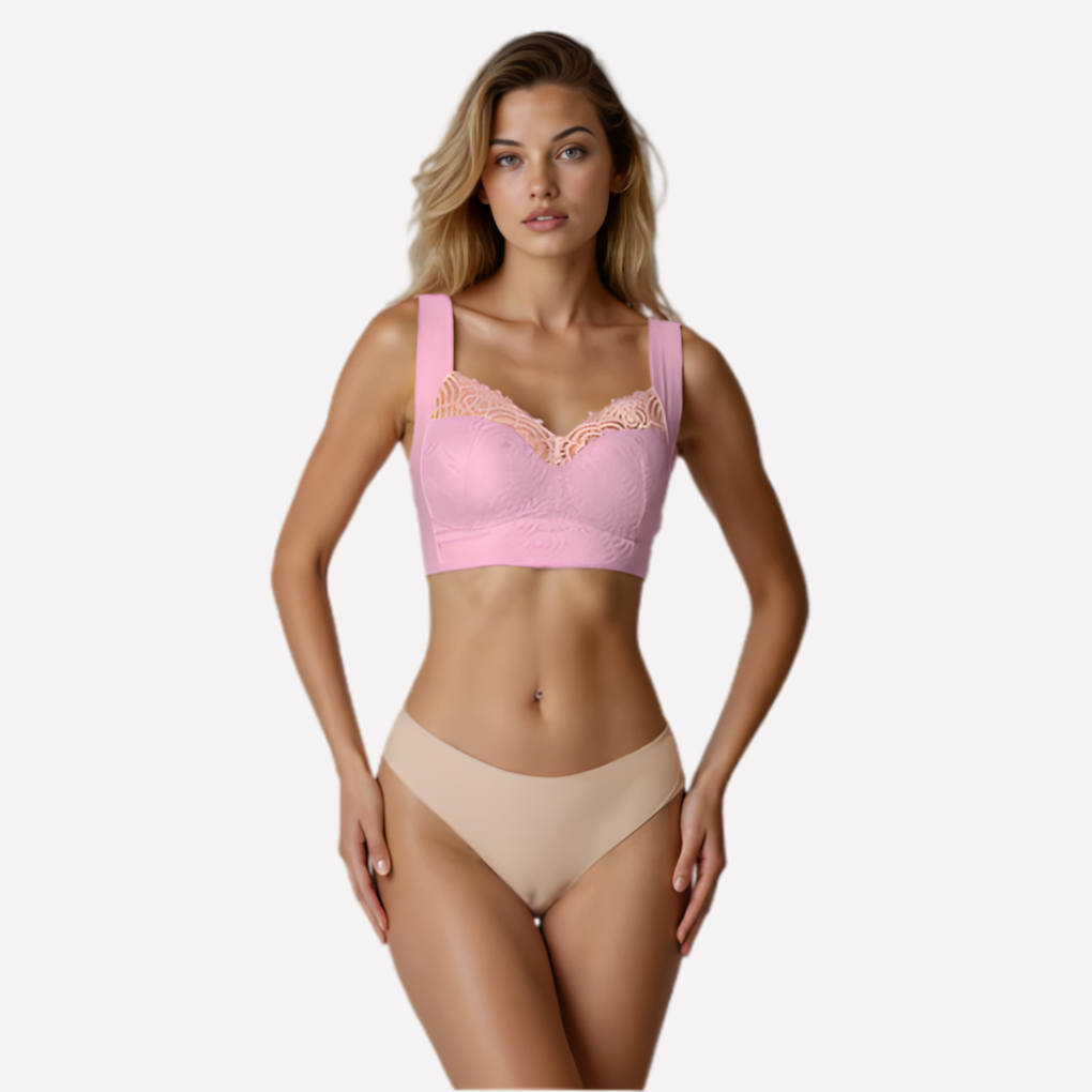 Women's Wireless Push-Up Bra for Comfort and Support-The Yellow Prime