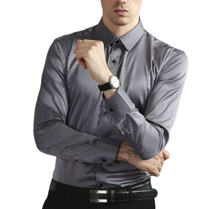 Men's Elastic Comfort Shirt, Breathable Fabric, Quick Drying Fit-The Yellow Prime