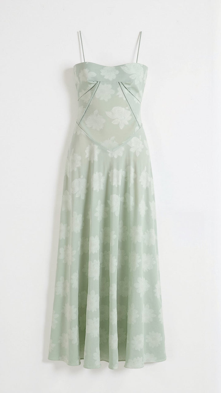 Luciana | Women's Elegant Wedding Guest Maxi Dress-The Yellow Prime