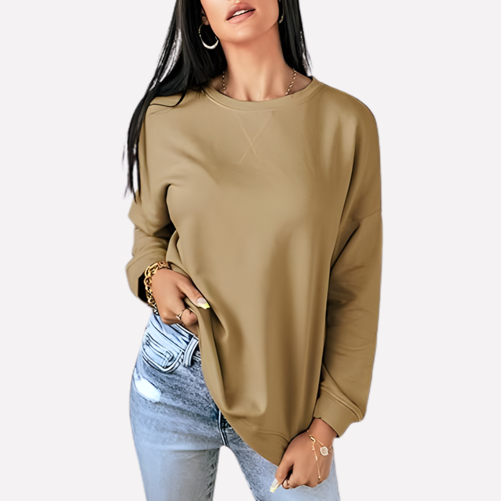 Women's Casual Crew Neck Sweatshirt
