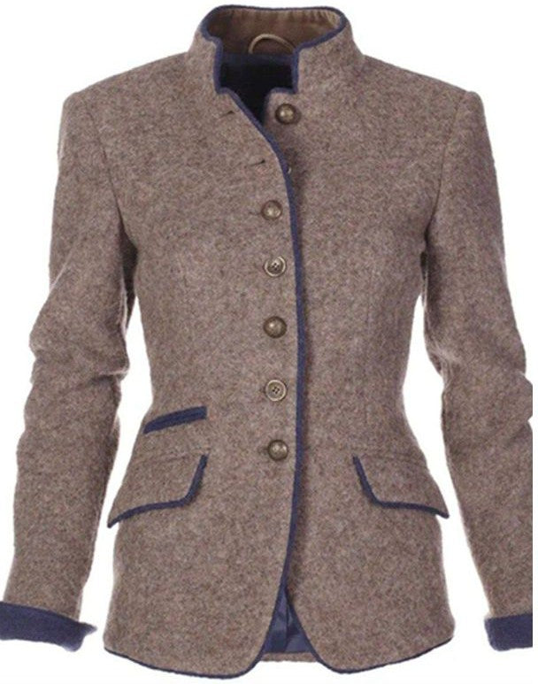 Sophia | Women's Solid Color Long-Sleeved Cardigan