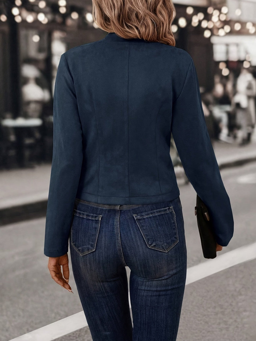 Doris | Women's Stylish Double-Sided Open Front Jacket