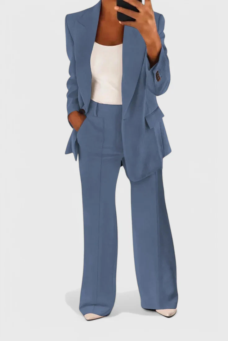 Women's Elegant Suit Set for Professional and Casual Wear-The Yellow Prime