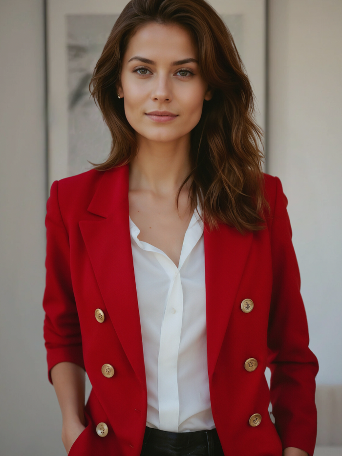 Women's Stylish Comfort Blazer-The Yellow Prime