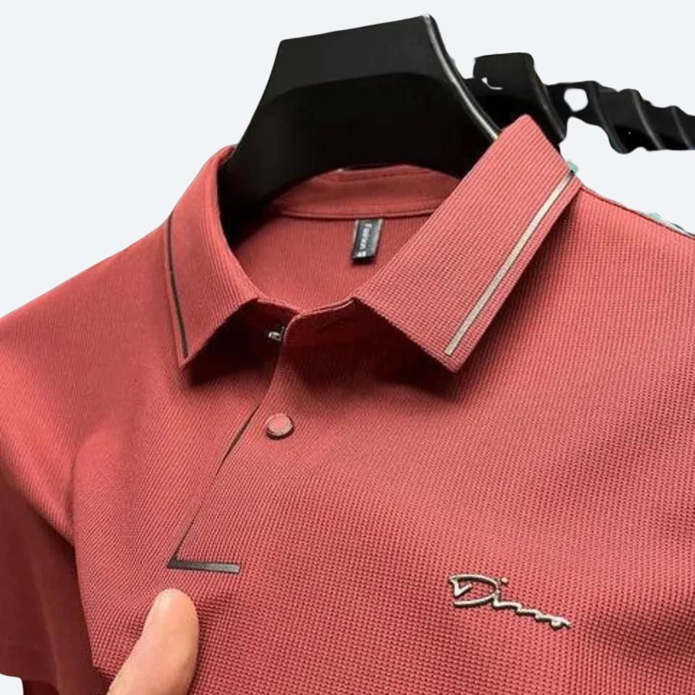 Adrian | Men's Stylish Casual Polo Shirt-The Yellow Prime