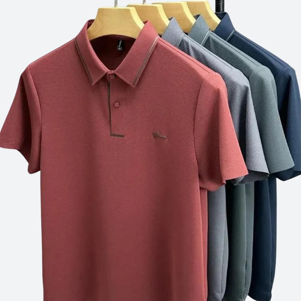 Adrian | Men's Stylish Casual Polo Shirt-The Yellow Prime