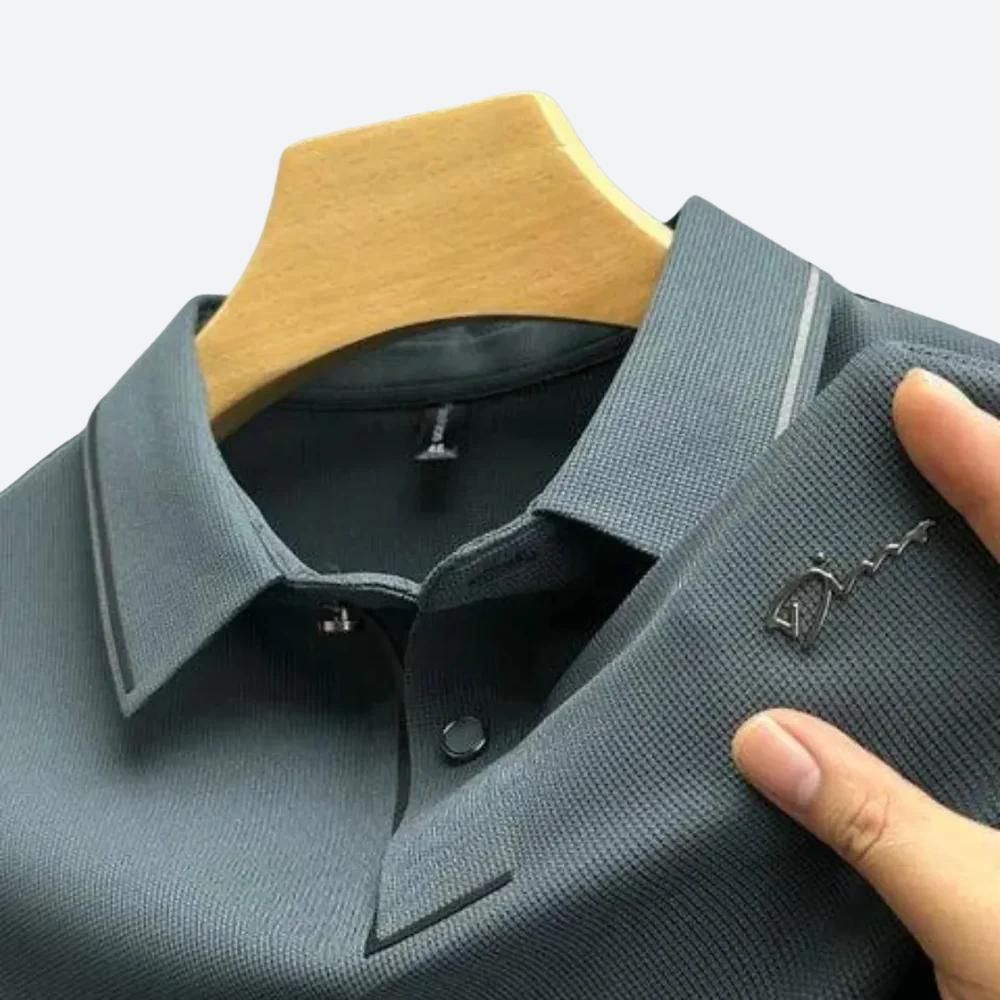 Adrian | Men's Stylish Casual Polo Shirt-The Yellow Prime