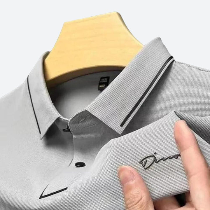Adrian | Men's Stylish Casual Polo Shirt-The Yellow Prime