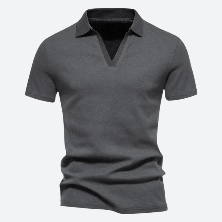 Asher | Men's Stylish and Comfortable Polo Shirt-The Yellow Prime