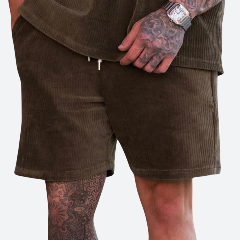 James | Men's Stylish Casual Shorts-The Yellow Prime