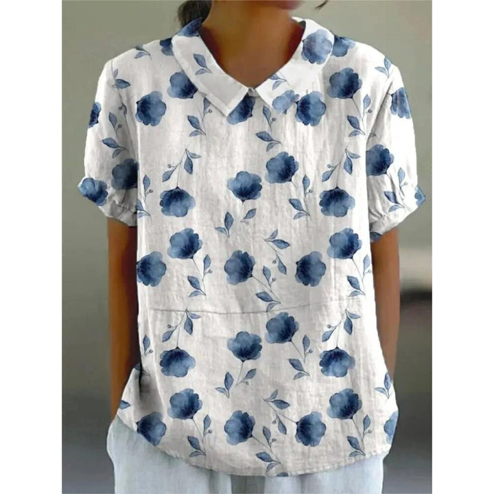 Women's Floral Print Casual Shirt-The Yellow Prime