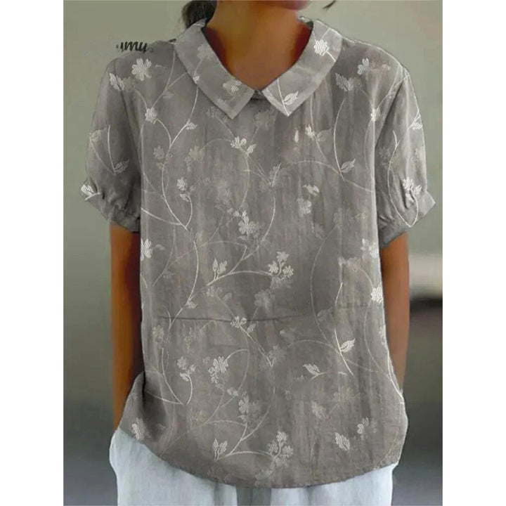 Women's Floral Print Casual Shirt-The Yellow Prime