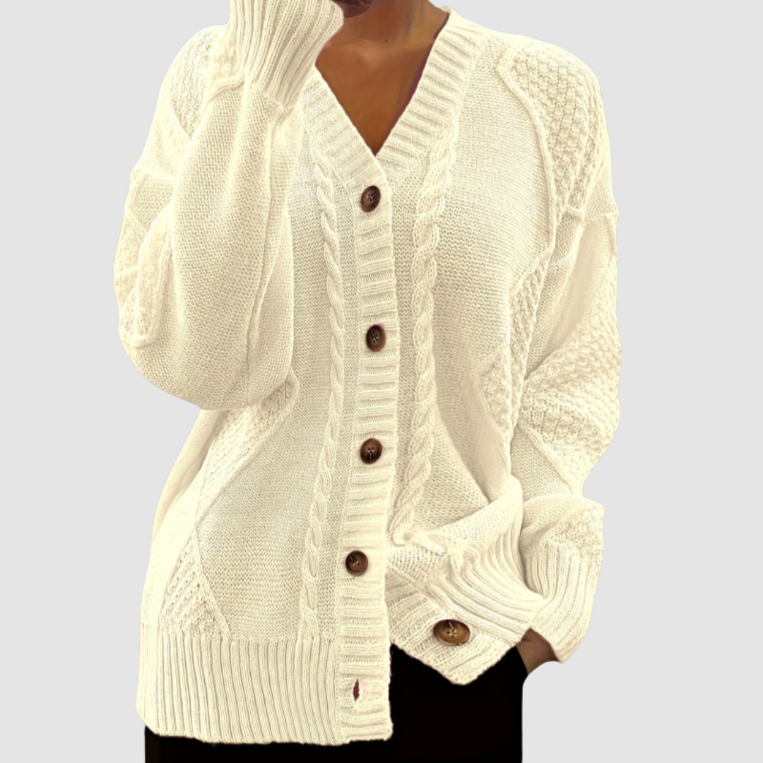 Adreana | Women's Cozy Sweater-The Yellow Prime