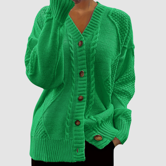 Adreana | Women's Cozy Sweater-The Yellow Prime