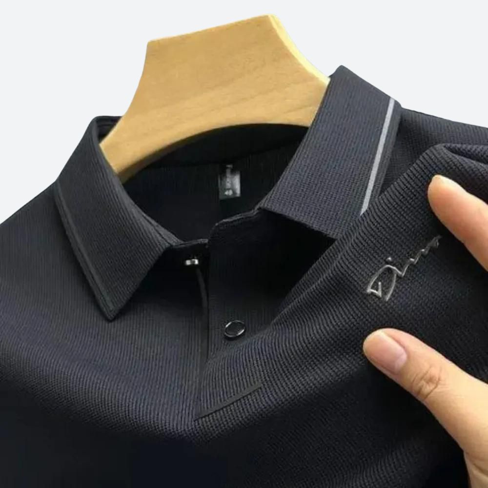 Adrian | Men's Stylish Casual Polo Shirt-The Yellow Prime