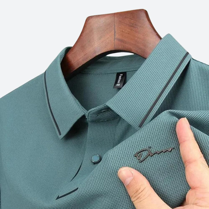 Adrian | Men's Stylish Casual Polo Shirt-The Yellow Prime