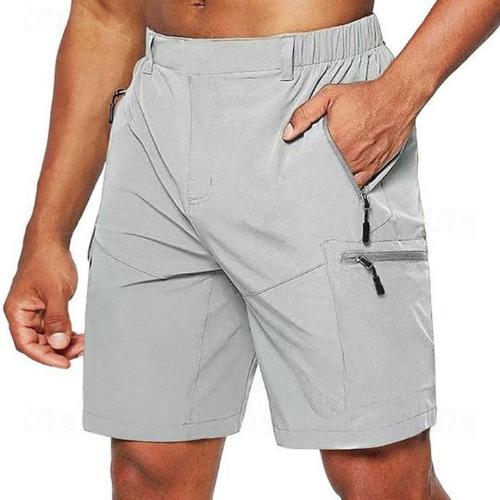 Adventurous Men's Lightweight Breathable Cargo Shorts for Summer-The Yellow Prime