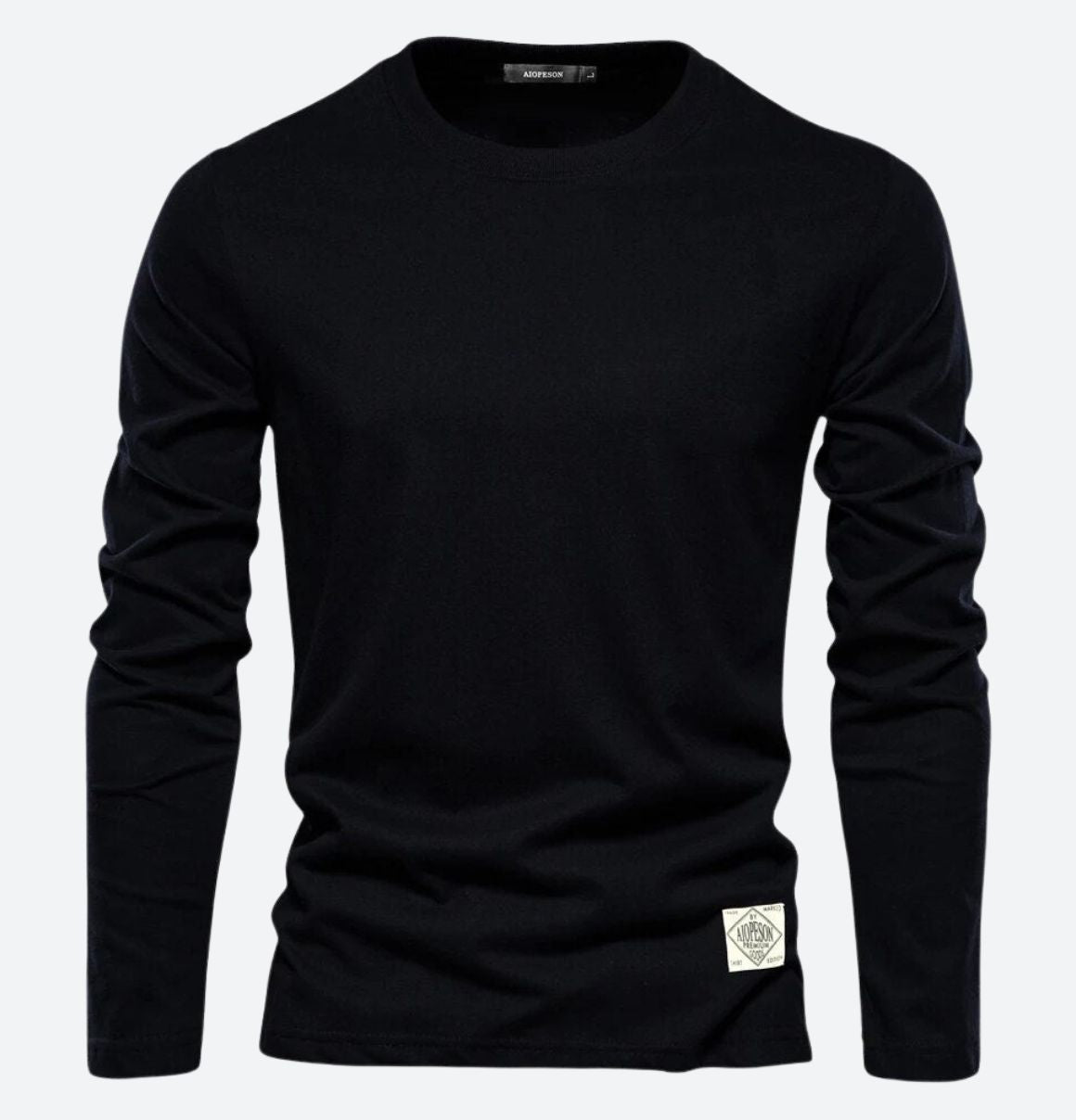 Alex | Men's Fashionable Long-Sleeved T-Shirt-The Yellow Prime