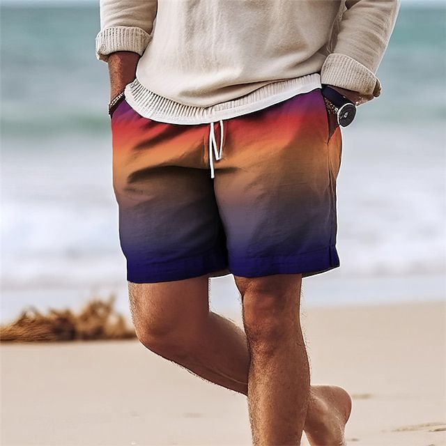 Alex | Men's Modern Mid-Rise Summer Shorts for Comfort and Style-The Yellow Prime
