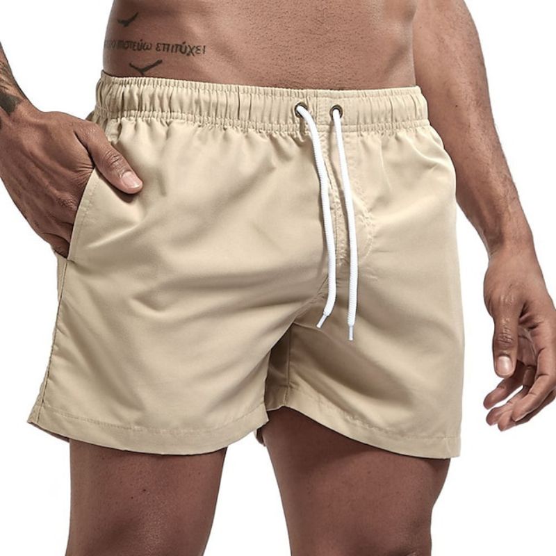 Alex | Men's Quick-Drying Fashionable Beach Shorts-The Yellow Prime