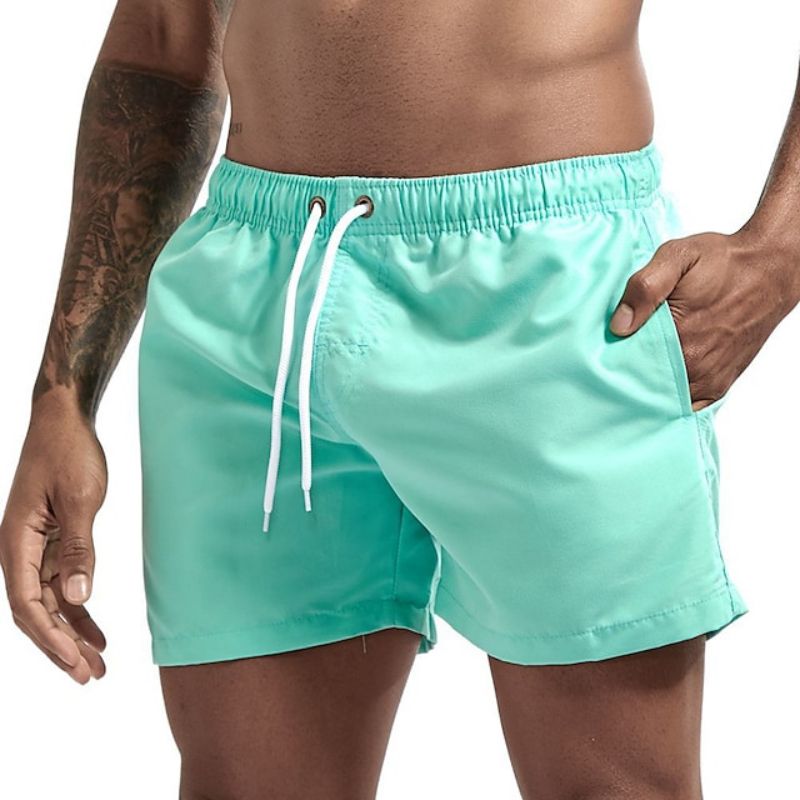 Alex | Men's Quick-Drying Fashionable Beach Shorts-The Yellow Prime