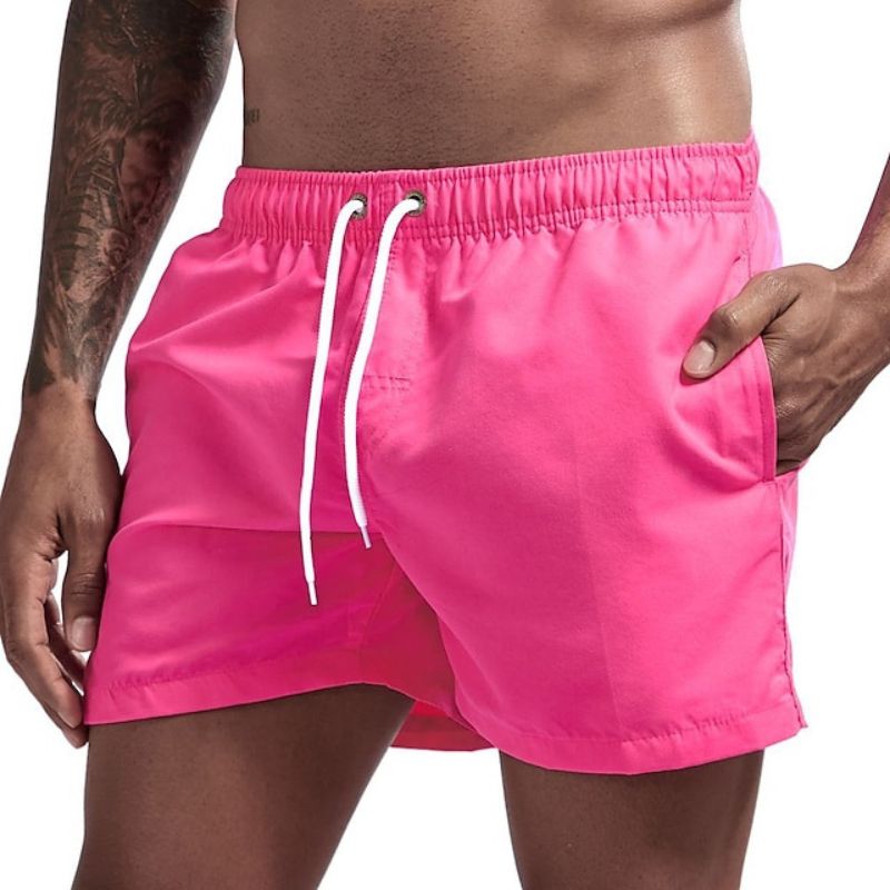 Alex | Men's Quick-Drying Fashionable Beach Shorts-The Yellow Prime