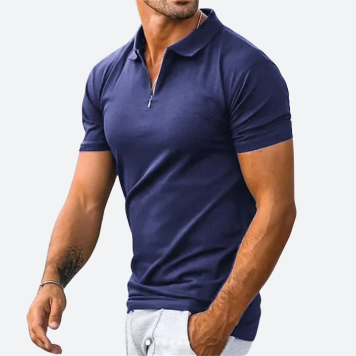 Alex | Men's Stylish Casual Polo Shirt-The Yellow Prime