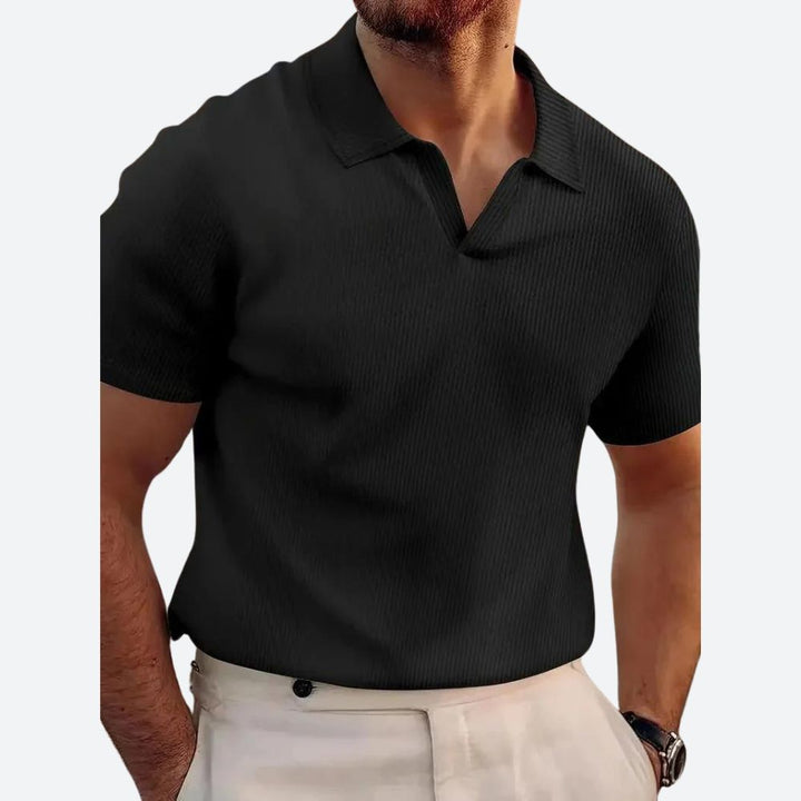 Alex | Men's Summer Leisure Polo Shirt-The Yellow Prime
