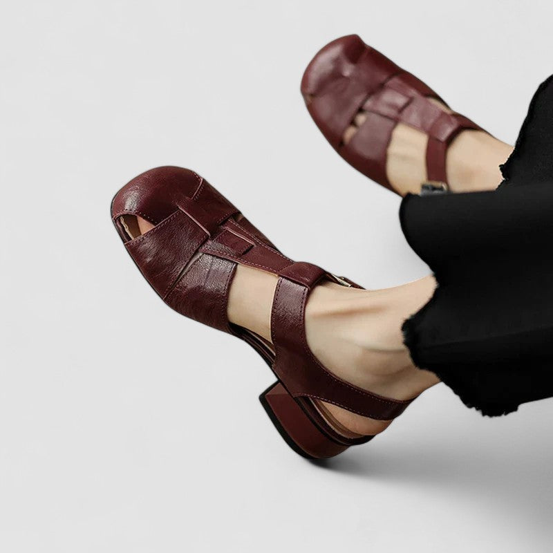 Alexandra | Women's Closed Toe Sandals-The Yellow Prime