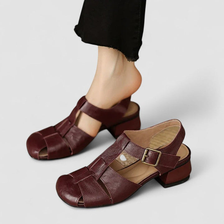 Alexandra | Women's Closed Toe Sandals-The Yellow Prime