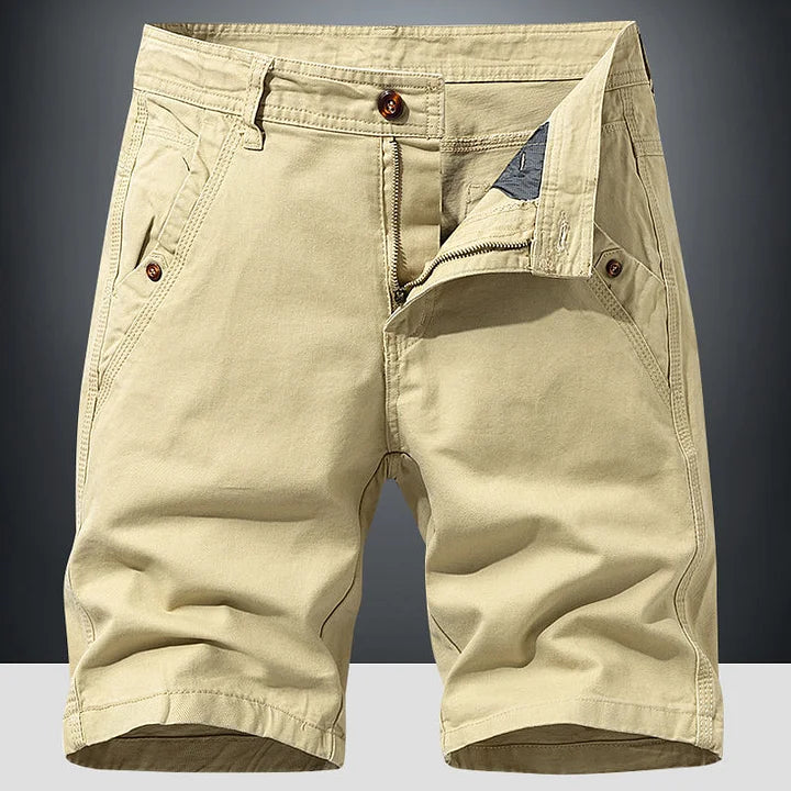 Alexei | Men's Casual Chino Work Shorts-The Yellow Prime