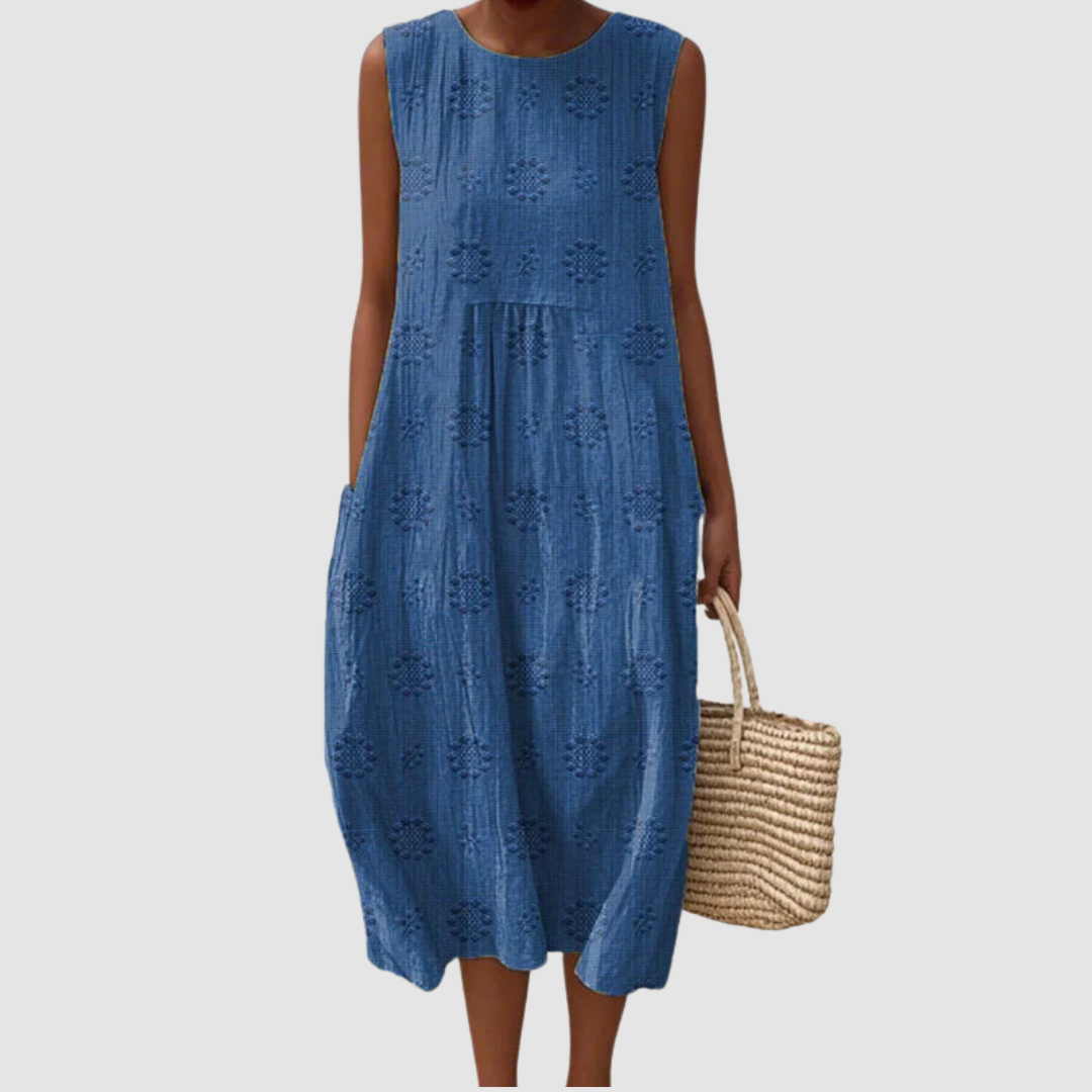 Allison | Women's Breathable Summer Dress-The Yellow Prime