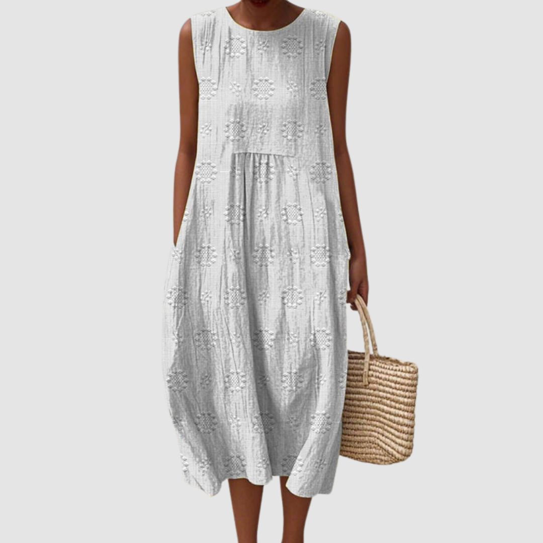 Allison | Women's Breathable Summer Dress-The Yellow Prime