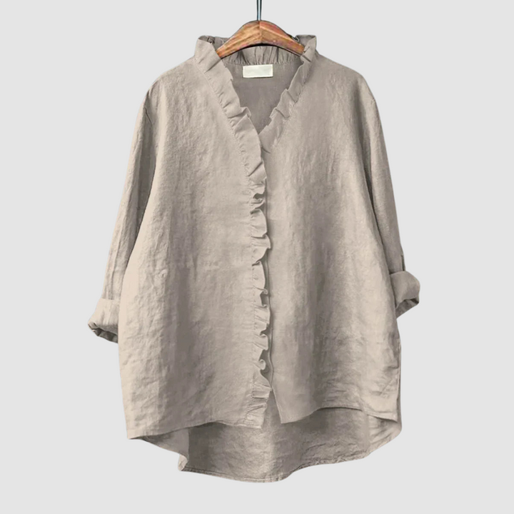 Amélie | Women's Timeless Breathable Blouse-The Yellow Prime