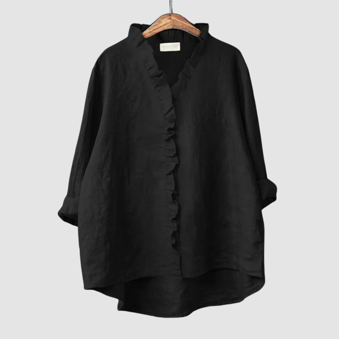 Amélie | Women's Timeless Breathable Blouse-The Yellow Prime