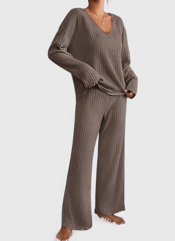 Angeline | Women's Comfortable Loungewear Set-The Yellow Prime