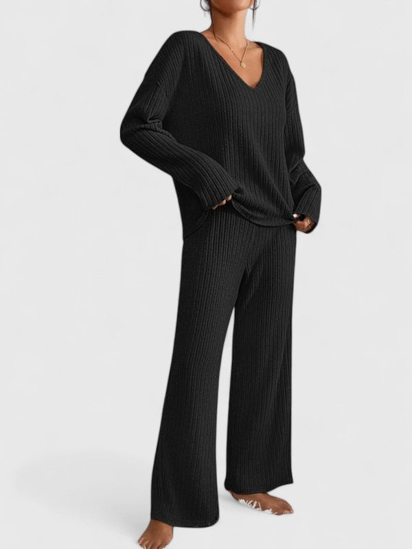 Angeline | Women's Comfortable Loungewear Set-The Yellow Prime