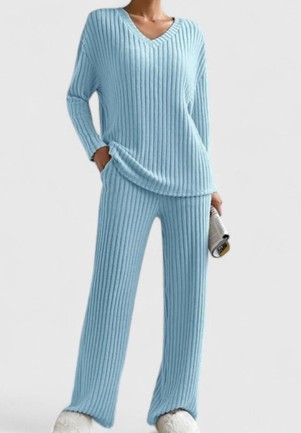 Angeline | Women's Comfortable Loungewear Set-The Yellow Prime