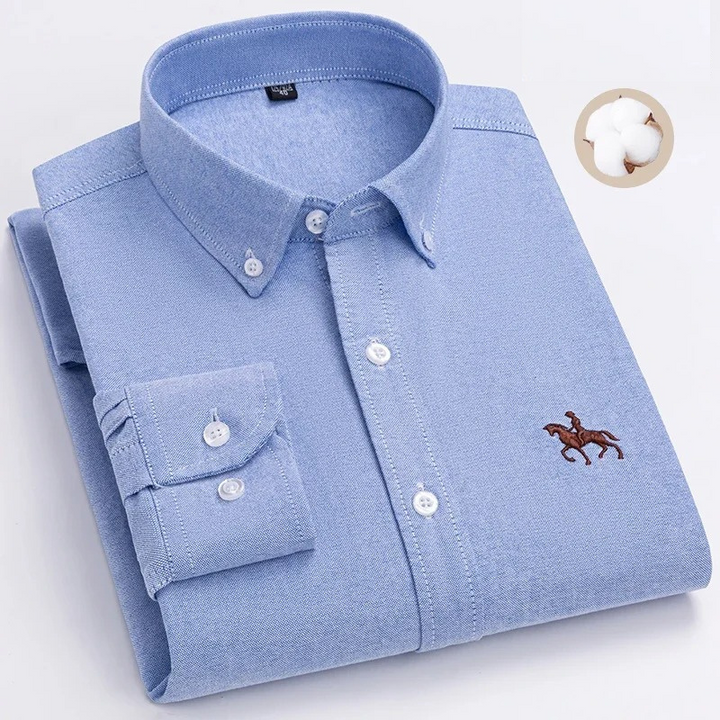 Anthony | Men's Casual Shirt with Relaxed Fit-The Yellow Prime